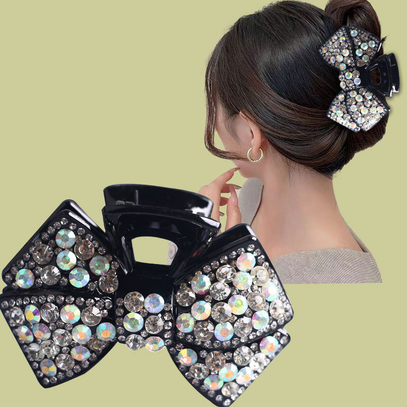 Best-selling Korean updo hair accessories, hair clips set with crystal diamonds, elegant and stylish. Direct sales from the manufacturer pic 1