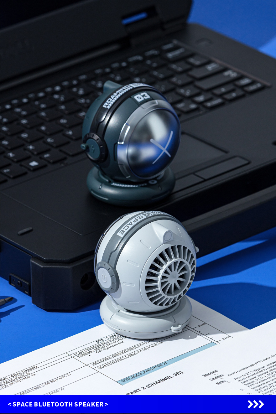 叁活无线蓝牙音箱小型迷你太空人音响户外便携式低音炮生日礼品详情26