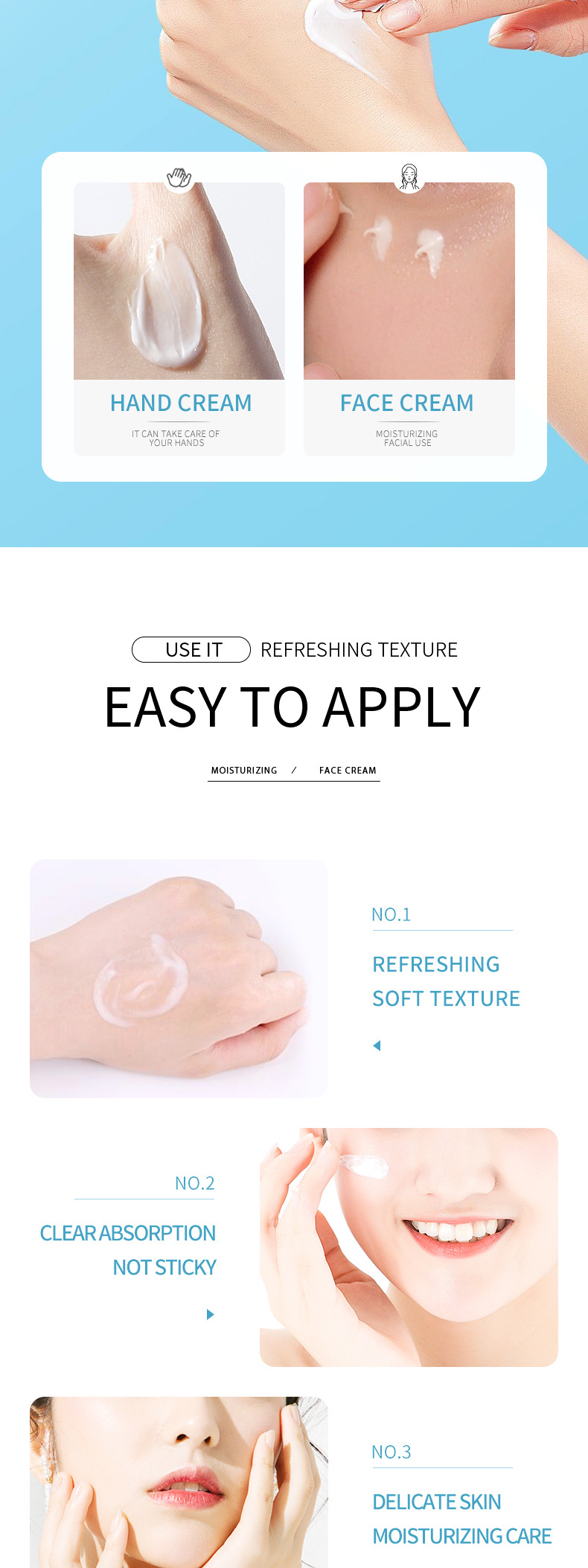 Full-english snail Cream 140g SADOER hydrating, Moisturizing, Nourishing and skin softening cross-border foreign trade live wholesale pic 8