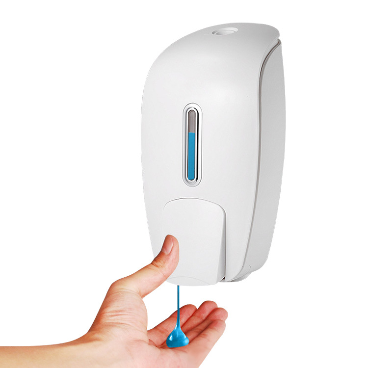 1000ML plastic manual soap liquid dispenser, hotel wall-mounted press-type soap liquid machine, kitchen detergent soap liquid box pic 18