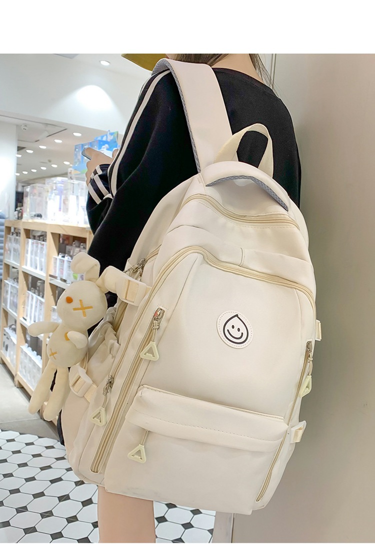 书包女新款可爱少女原宿大容量双肩包时尚初中高中小学生背包批发详情8