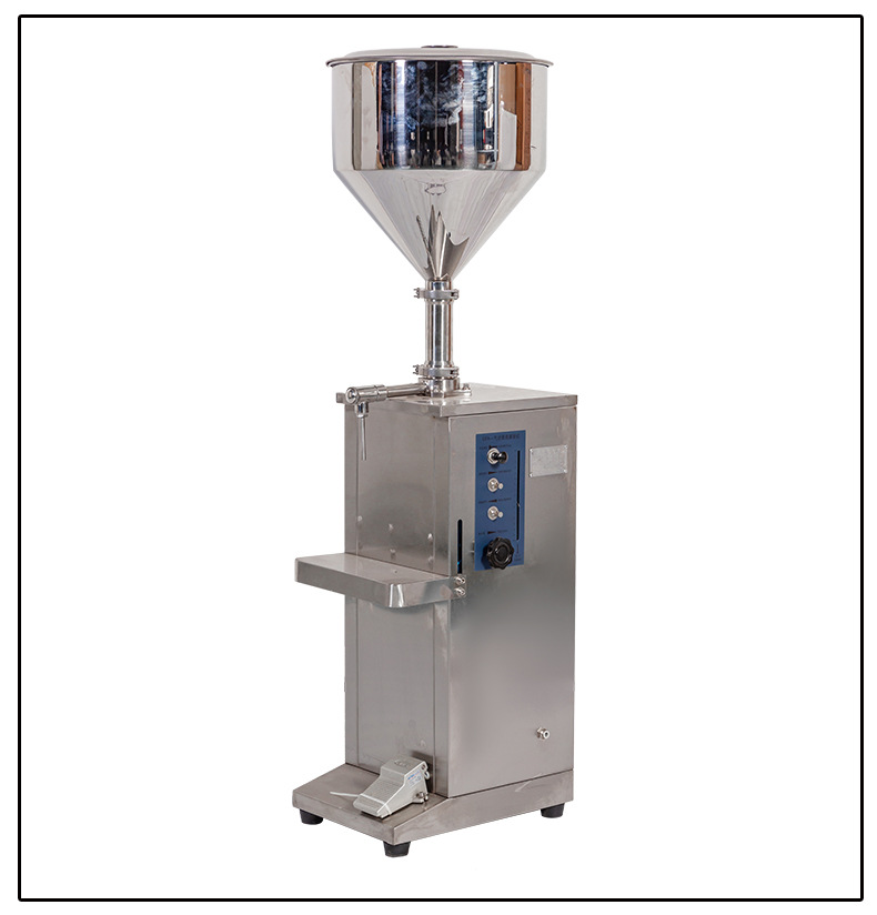 Zhongyong vertical pneumatic paste filling machine, quantitative cosmetic essential oil honey toothpaste liquid filling machine pic 14