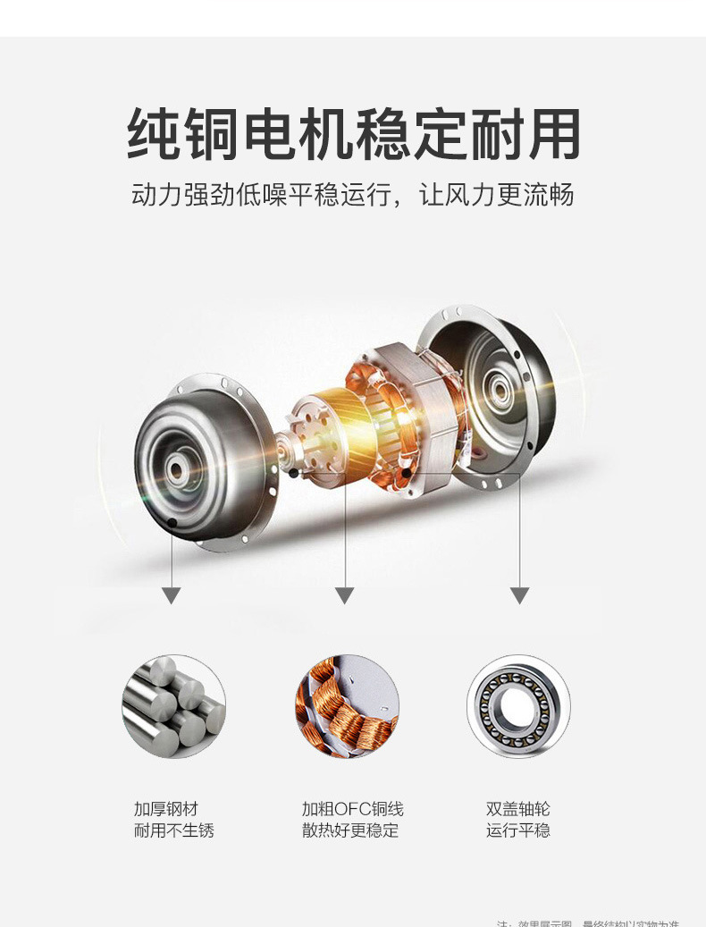 360° oscillating aromatherapy fan lamp, minimalist style, ultra-quiet ceiling fan lamp for hall, dining room and bedroom pic 8