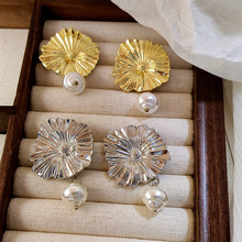 网红fever同款925纯银针金属蝴蝶结耳钉高级感耳环小众复古耳饰品详情19