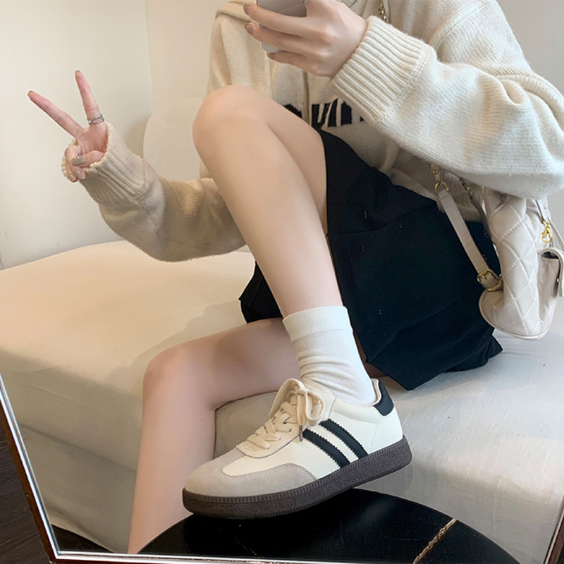 葡萄妈同款2024夏季新款轻便运动鞋透气网面厚底增高老爹鞋女详情1