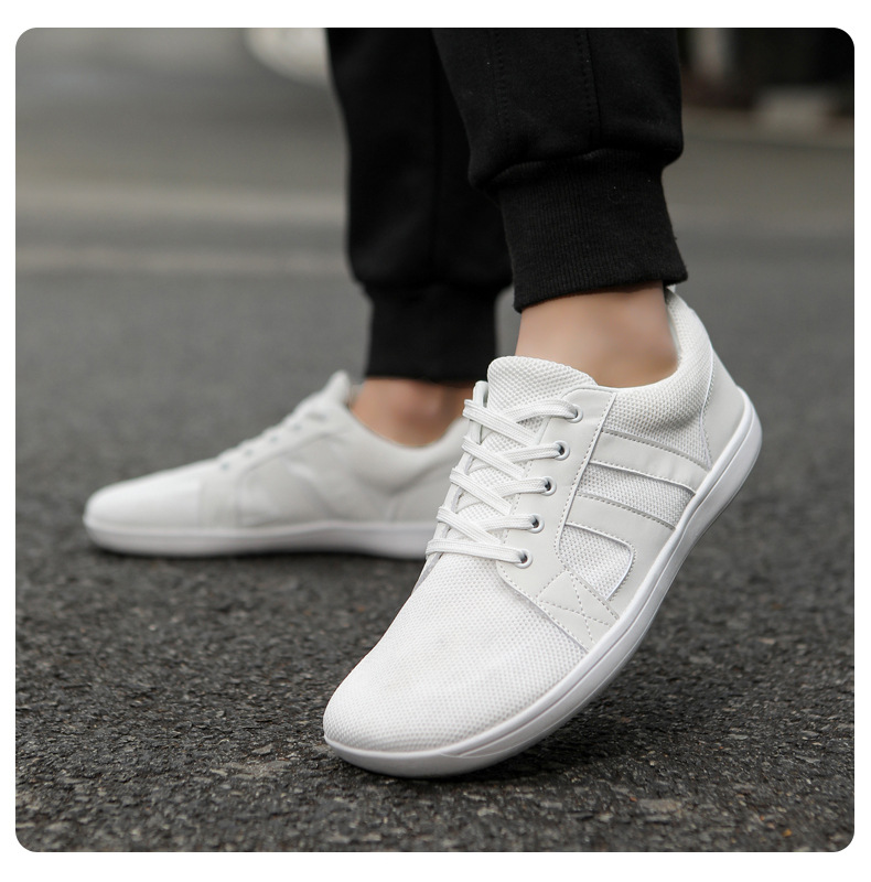 2024爆款平底休闲鞋男女宽楦飞织运动鞋情侣健身宽掌鞋详情19