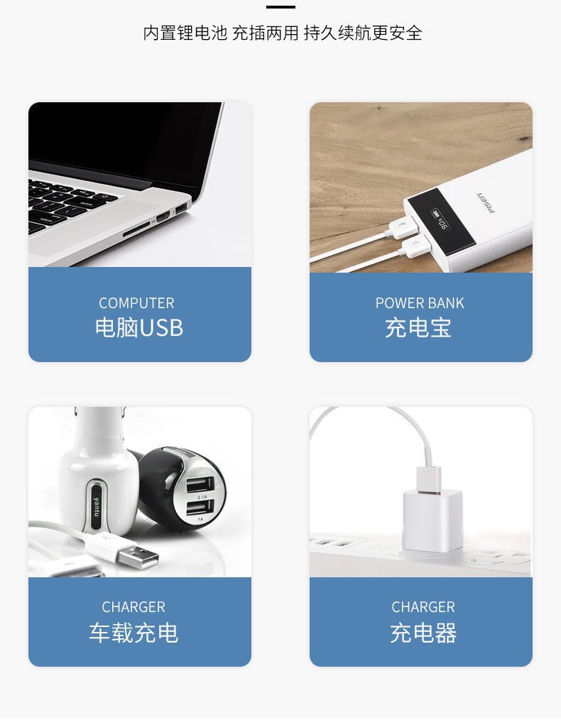 Mini handheld cartoon USB charging fan for hanging neck, Douyin Internet celebrity lazy dormitory, one-piece consignment pic 10