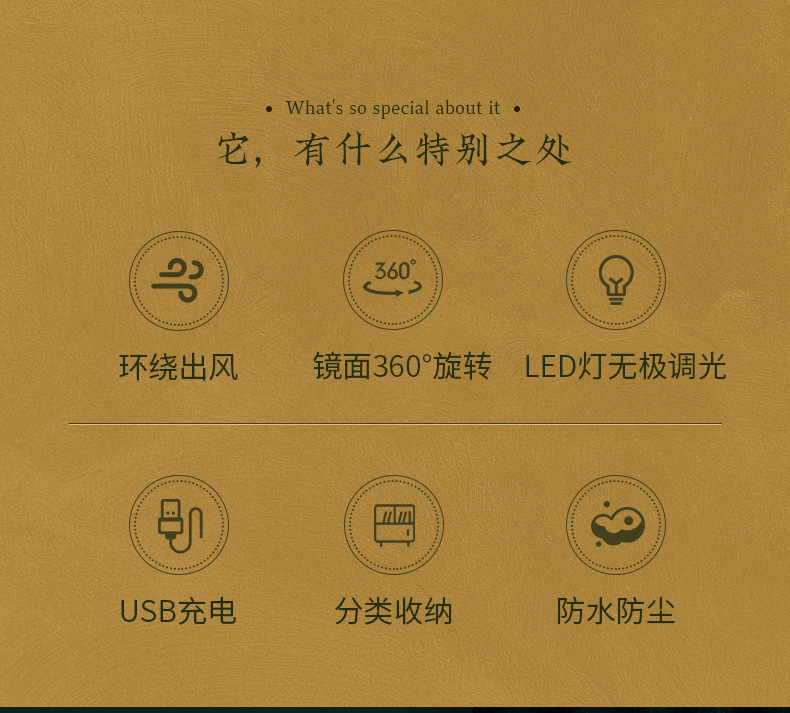 化妆品摆件智能收纳盒收纳桌面杂物整理箱大容量轻奢网红跨境直供详情2