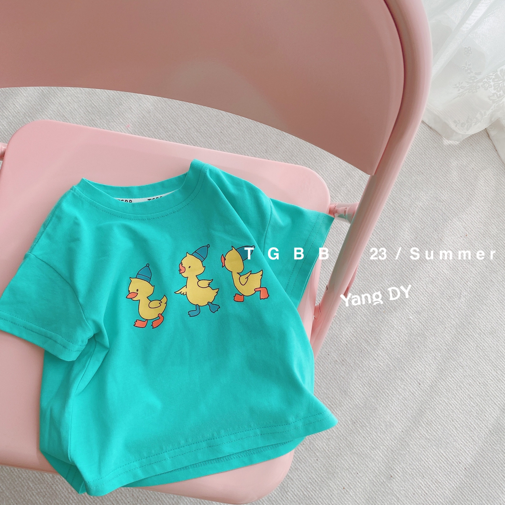 童装t恤短袖儿童半袖女童韩版宝宝上衣洋气潮2023新款男童春装详情8