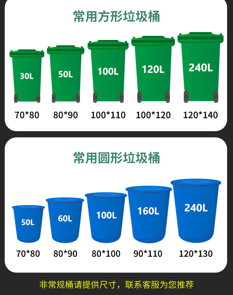特大平口黑色加厚特厚垃圾袋大号酒店物业专用大垃圾袋厂家可批发详情3
