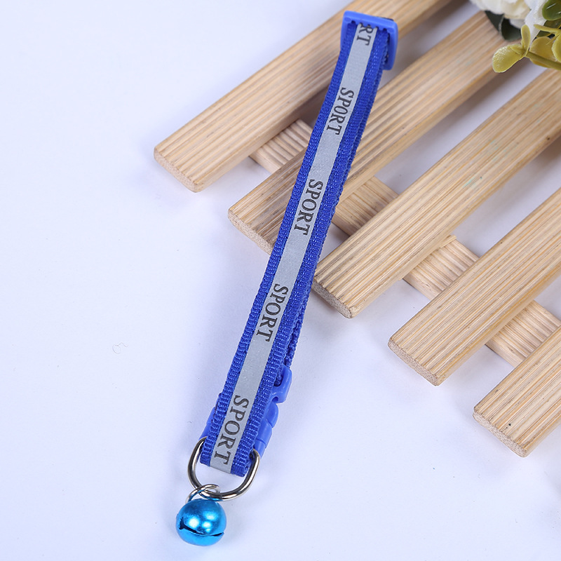 Pet stickers, dog bell collars, pet supplies, reflective letter 1.0 cat and dog collars wholesale in stock pic 8