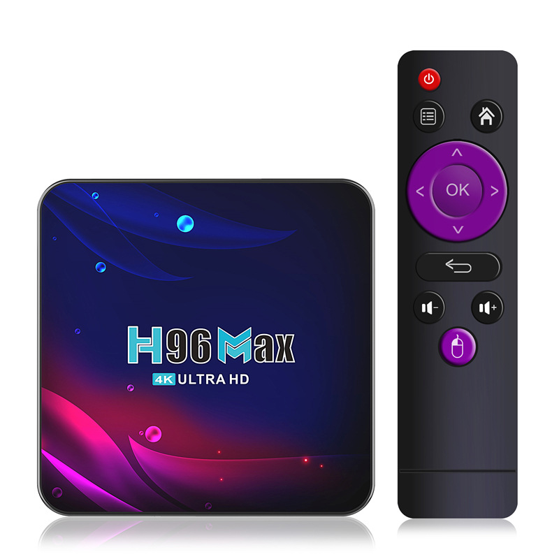 H96 MAX V11 RK3318, верхний ящик сетевого компьютера андроид 11,0, двухчастотный wi-fi bluetooth 4K TVBOX pic 10