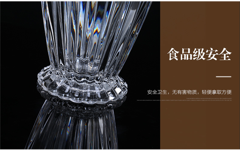 The Yuxing Glass Flame Series flower arrangement is a modern and simple home living room decoration. It features a transparent glass hydroponic flower arrangement and a creative and fashionable glass vase pic 5