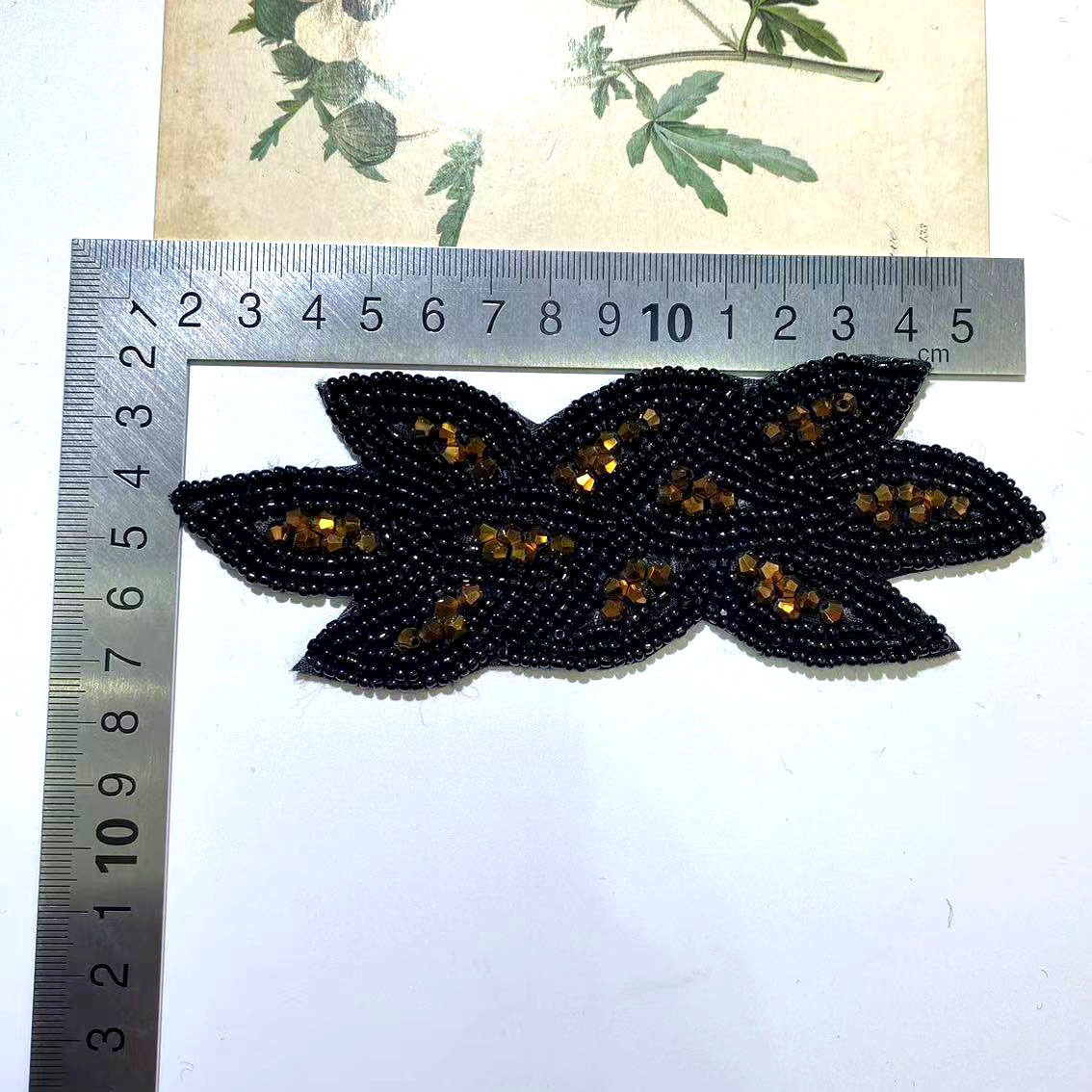 欧美热销款发箍配件气质复古发饰配件手工串珠水晶配饰厂家直销批详情3