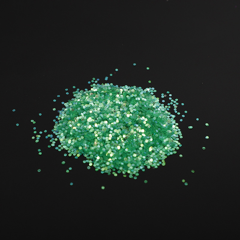 1/24 Iridescent Seven-Color Golden Onion Powder, Dazzling Glitter Powder, 1kg package, 1mm Seven-color Laser Powder, Nail sequins, High Gloss, waterproof pic 10