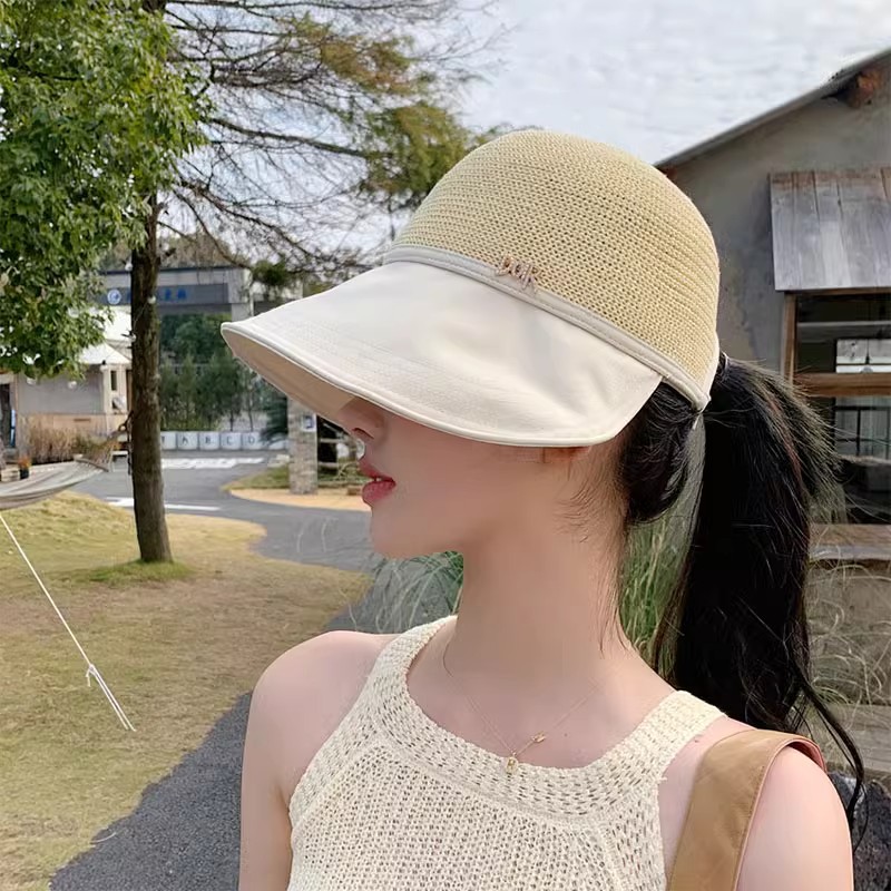 帽子女款夏季鸭舌帽夏防晒遮阳帽时尚显脸小太阳帽凉帽夏天2024款详情15