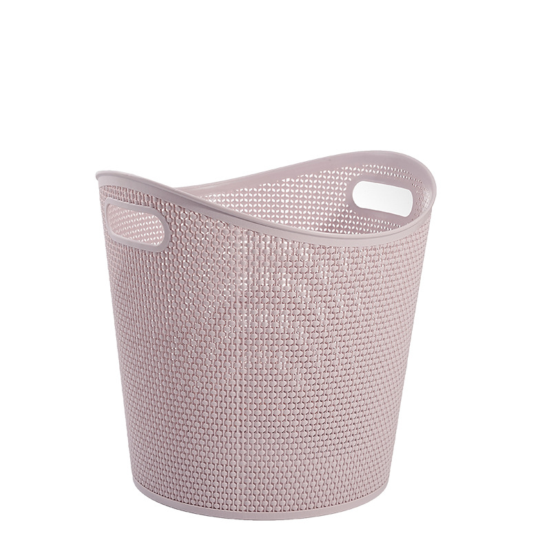 Multi-functional toys, sundries, large plastic storage basket, hollowed-out dirty clothes basket, home bathroom laundry basket, laundry basket pic 12