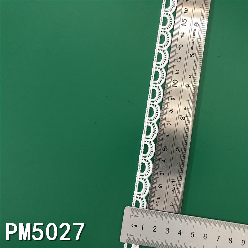 New Lolita embroidery water-soluble lace, milk silk single-sided small flower wave lace, lace with barcode pic 21