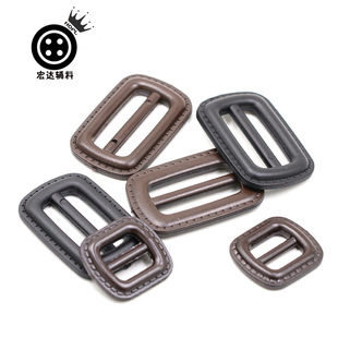 现货批发金属t恤调节扣衣服衣角固定打结装饰扣圆形丝带丝巾扣金详情5