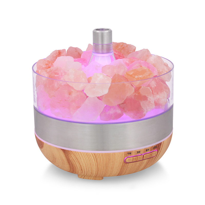 Salt stone essential oil diffuser, small electrical appliance, desktop indoor automatic spray humidification diffuser, hotel cross-border wholesale pic 13