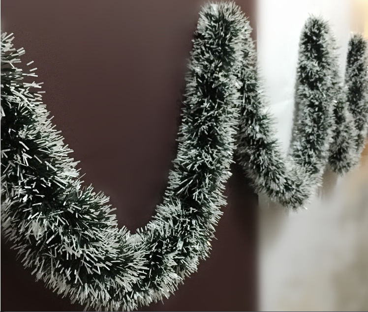 9 cm and 2 meters long dark green encrypted color strips, Christmas wool strips, decorative ribbons, rubia, wedding and festival decoration manufacturer pic 8