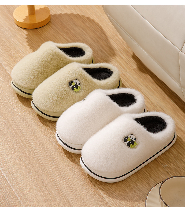 2024新款棉拖鞋女冬季室内家居防滑保暖毛绒情侣家用棉拖鞋男款冬详情21