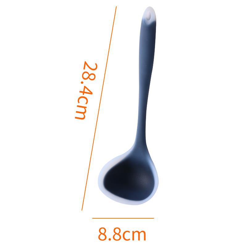半透明硅胶烹饪锅铲汤勺漏煎铲汤壳不粘锅铲详情4