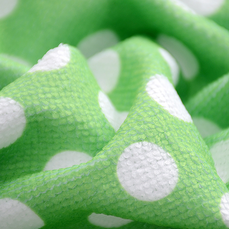 Wholesale of custom-made warp knitted fiber printed square towels 30*30 multi-functional absorbent cleaning thickened cloths pic 14