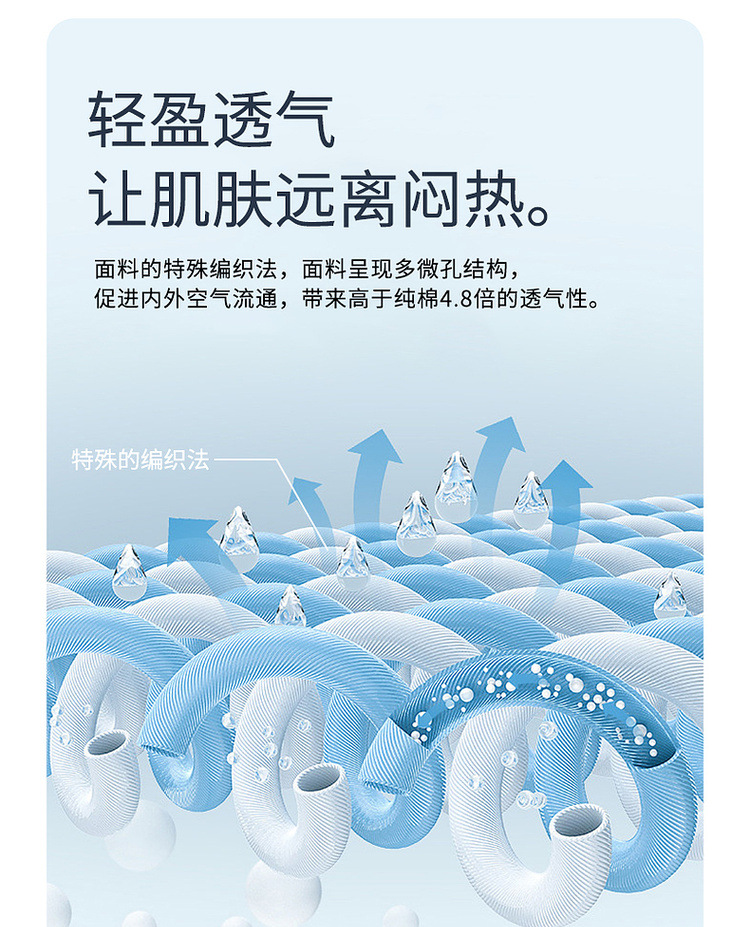速干冰丝棉 圆领丝光刺绣凉感短袖t恤男2024夏季新款潮半袖体恤衫详情5
