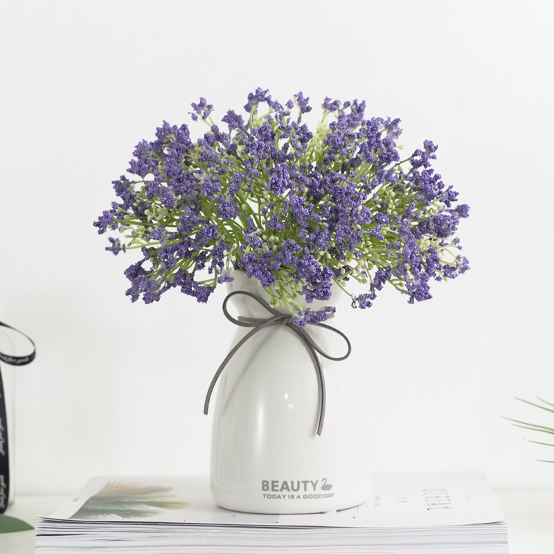 Starry Sky Notes, artificial flowers, night-blooming jasmine, home decoration, wedding bouquets, materials, photography props, diy handicrafts pic 15