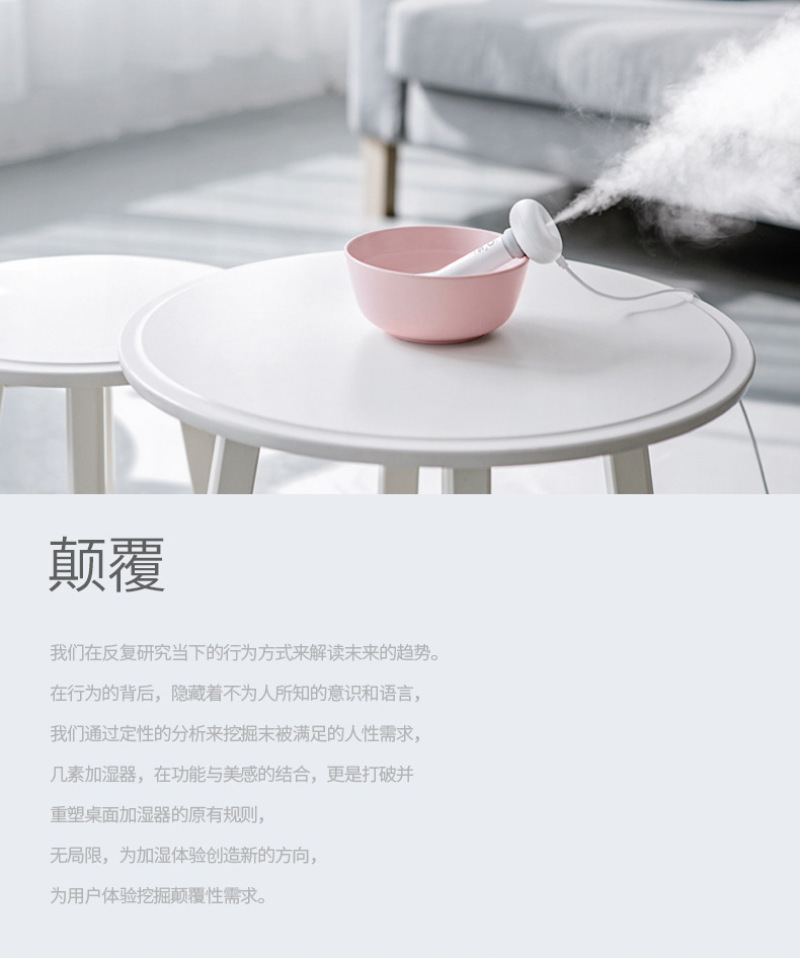 迷你甜甜圈加濕器 创意多用迷你喷雾 usb旅游便携矿泉水瓶加濕器详情6