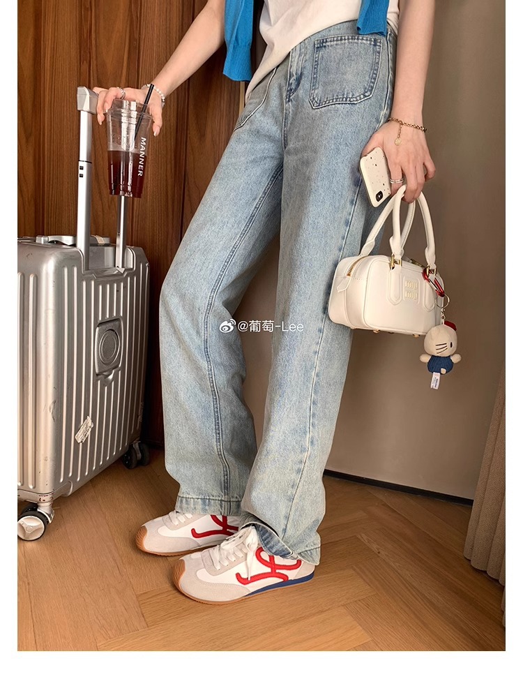 葡萄妈歪头内增高德训鞋休闲风撞色拼接系带运动大头小白鞋女详情16
