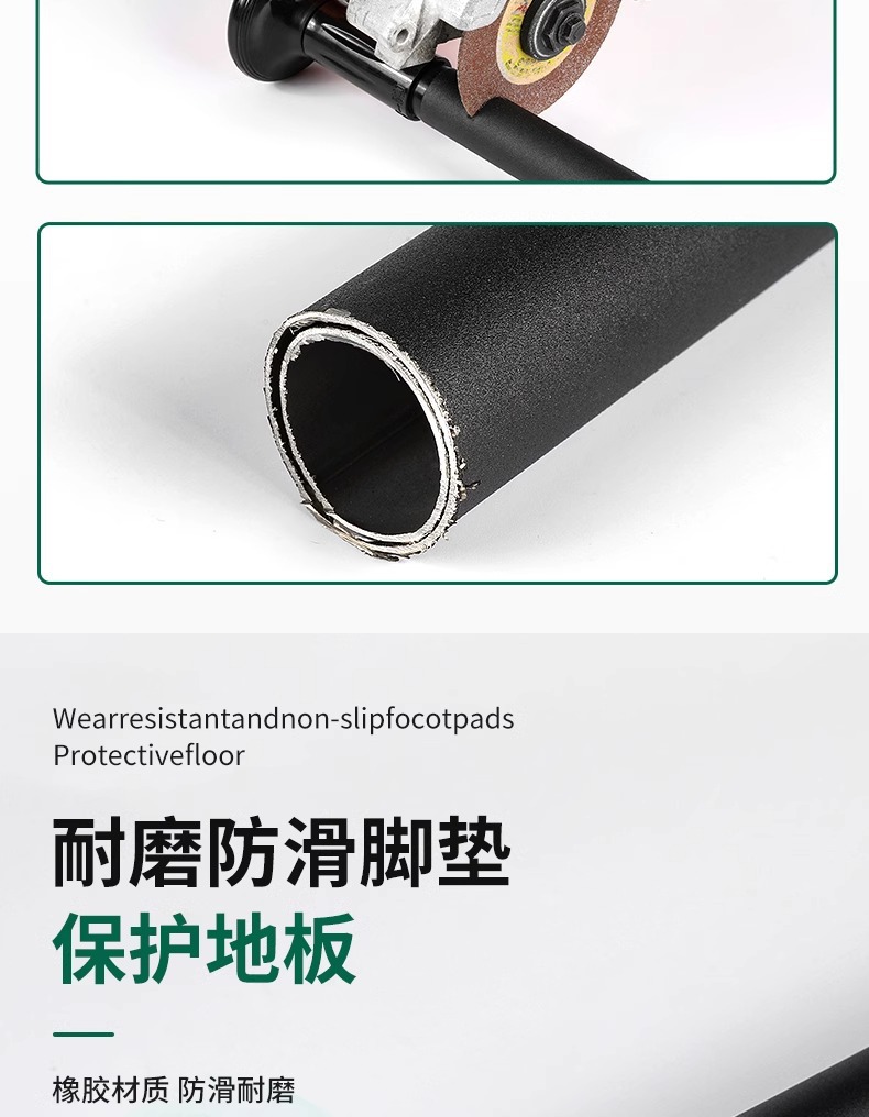 Stainless steel telescopic adjustable support rods, load-bearing support feet, support frames, desk racks, cabinet support columns, fixed pic 10
