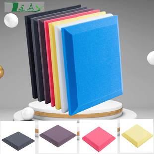 Wholesale high-density triangular groove sound insulation cotton, sound-absorbing cotton, wall egg cotton, KTV recording studio insulation cotton, decoration pic 3