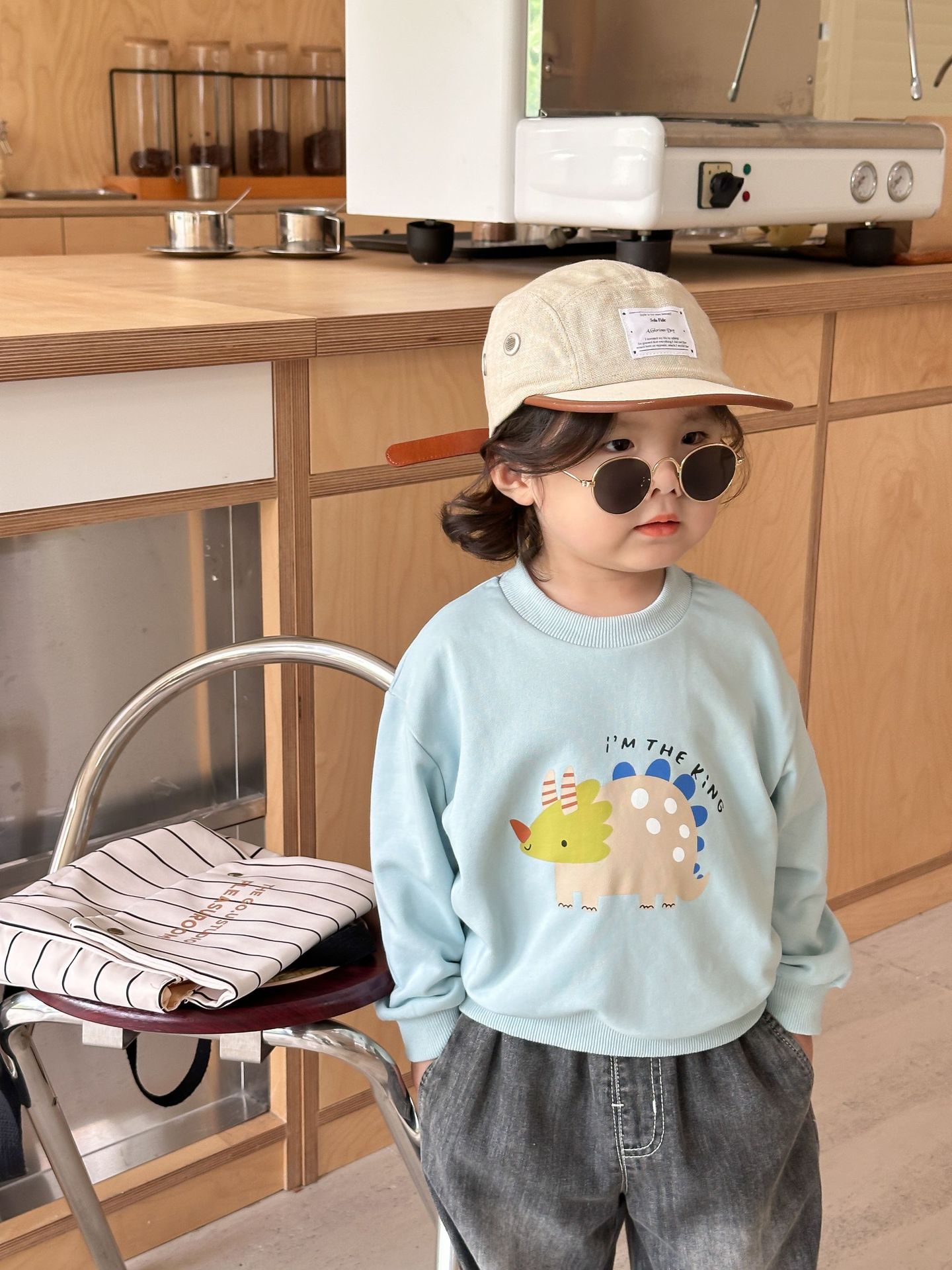 秋季男童卫衣春秋款小童卫衣2024新款秋季儿童宝宝男孩上衣打底衫详情5