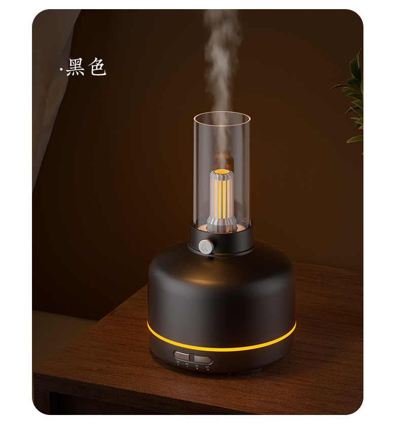 新款复古时光灯加湿器 办公家用便捷小型空气加湿器USB香薰机跨境加湿器详情14