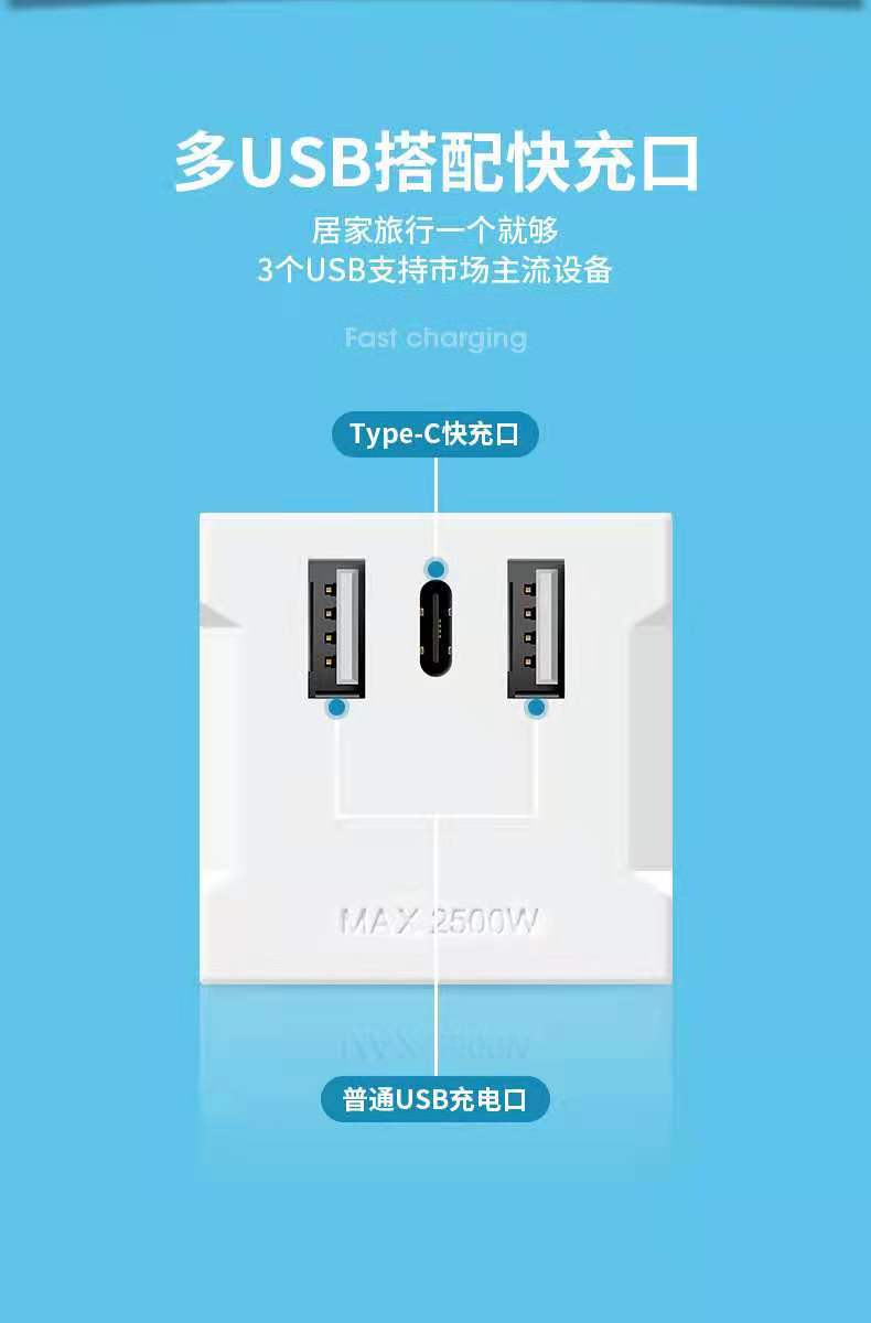 Magic Cube Socket, USB Fast Charging, Smart Power strip, Power board, Power strip, multi-functional household power converter pic 6