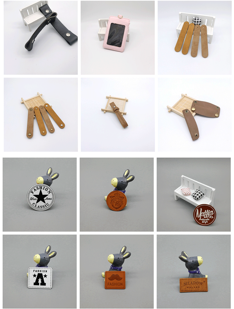 Small household appliances, leather, Bluetooth speaker, coffee-colored, lychee patterned, oil-edge imitation leather handle strap pic 4