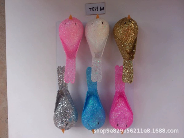 仿真小动物模型可爱小鸟麻雀玩具微景观静态场景摆件迷你详情6