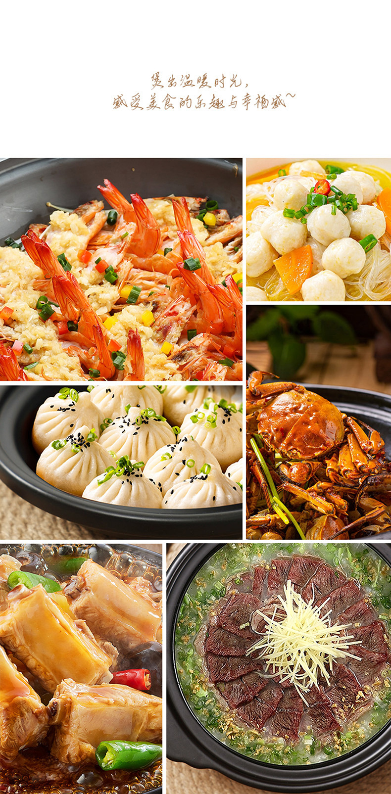 CNNB Chinese retro clay pot household high-temperature resistant shallow pot 煲仔饭 Special clay pot restaurant commercial ceramic pic 14