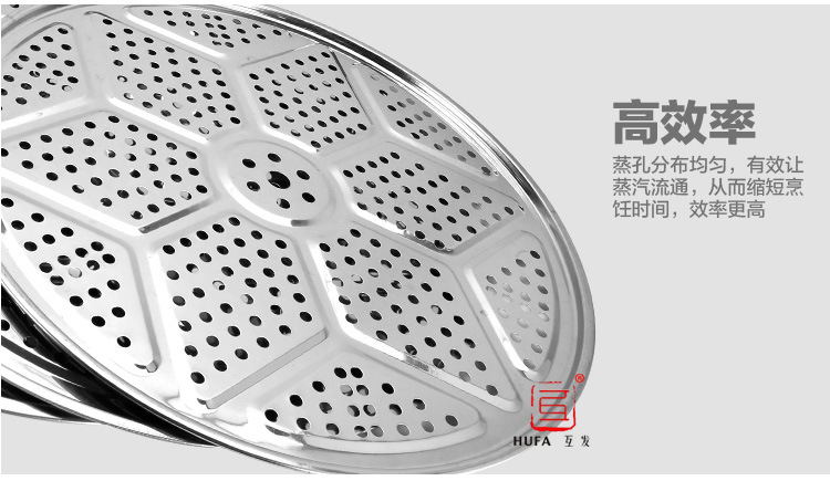 Factory direct sales of non-magnetic 1.0mm thick multi-functional stainless steel three-layer large steamer 50cm60cm hotel large steamer stainless steel steamer pic 26
