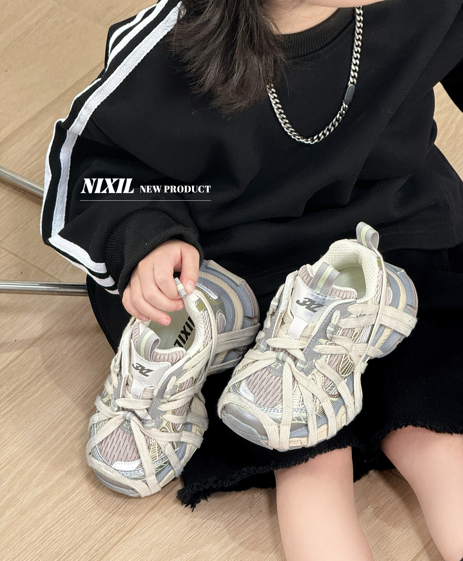 蜘蛛侠绑带儿童老爹鞋2024年秋季新款男童鞋女童时尚潮流运动鞋详情45