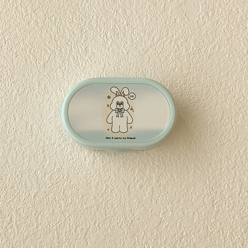 Cartoon Rabbit contact lens case, cute, portable, small and simple beauty contact box and care box JH884, exclusively for foreign trade pic 13