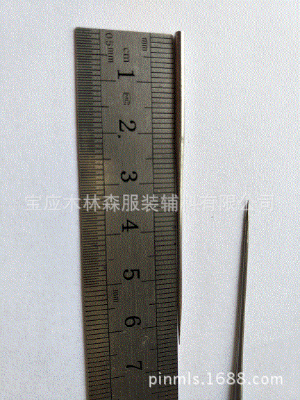 特种异型高猛钢加长针粉扑棉抛光针详情4