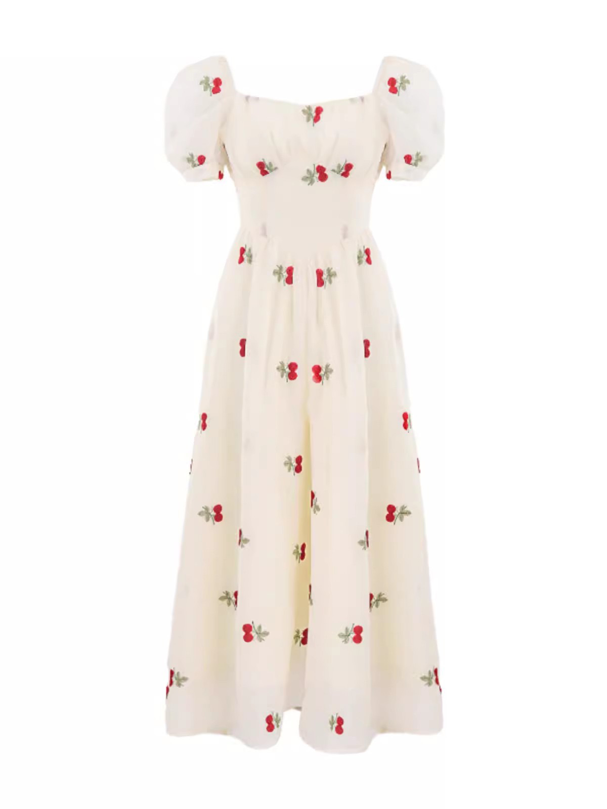 2024年【追风日记】初春短袖裙夏季海边度假法式复古仙女连衣裙女详情13