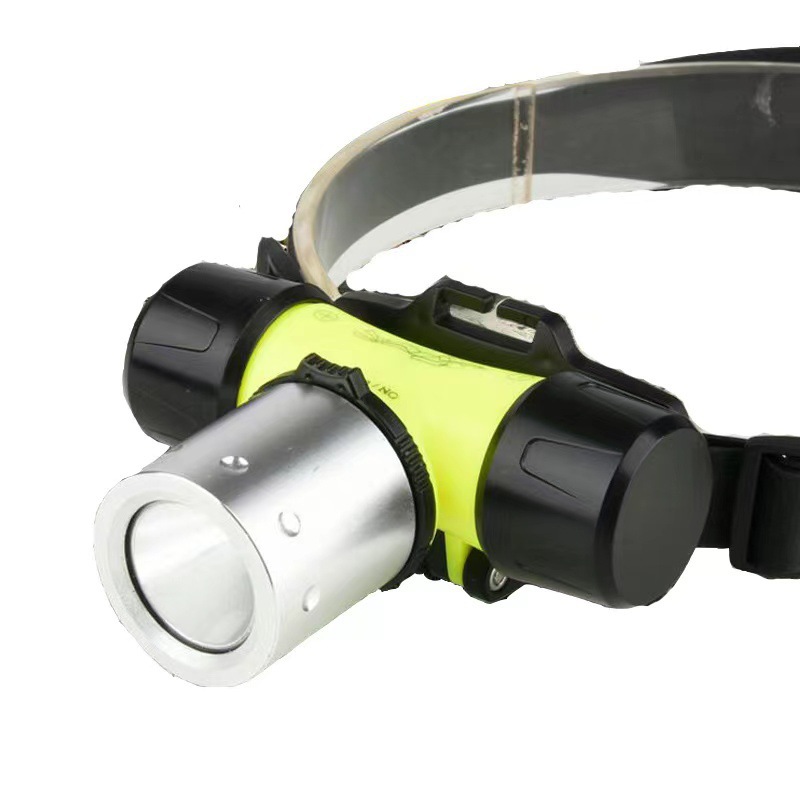 Cross-border exclusive battery model 10W high-intensity diving headlamp led high-power long-range flashlight diving waterproof lighting pic 4