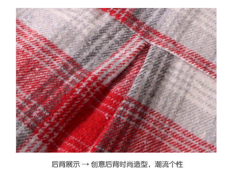 儿童衬衫秋冬季新款韩版男童翻领格子上衣女童休闲开衫长袖打底衫详情23
