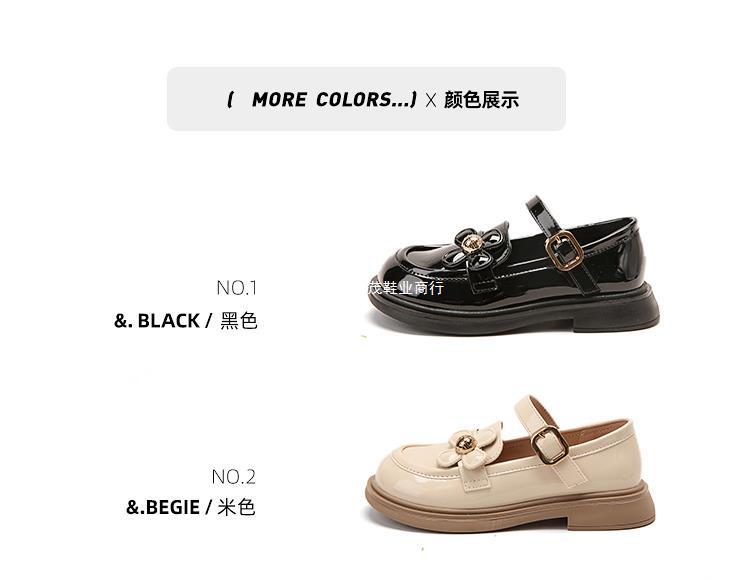 女童公主鞋皮鞋春秋儿童单鞋软底英伦风黑色学生童鞋小女孩乐福鞋详情34