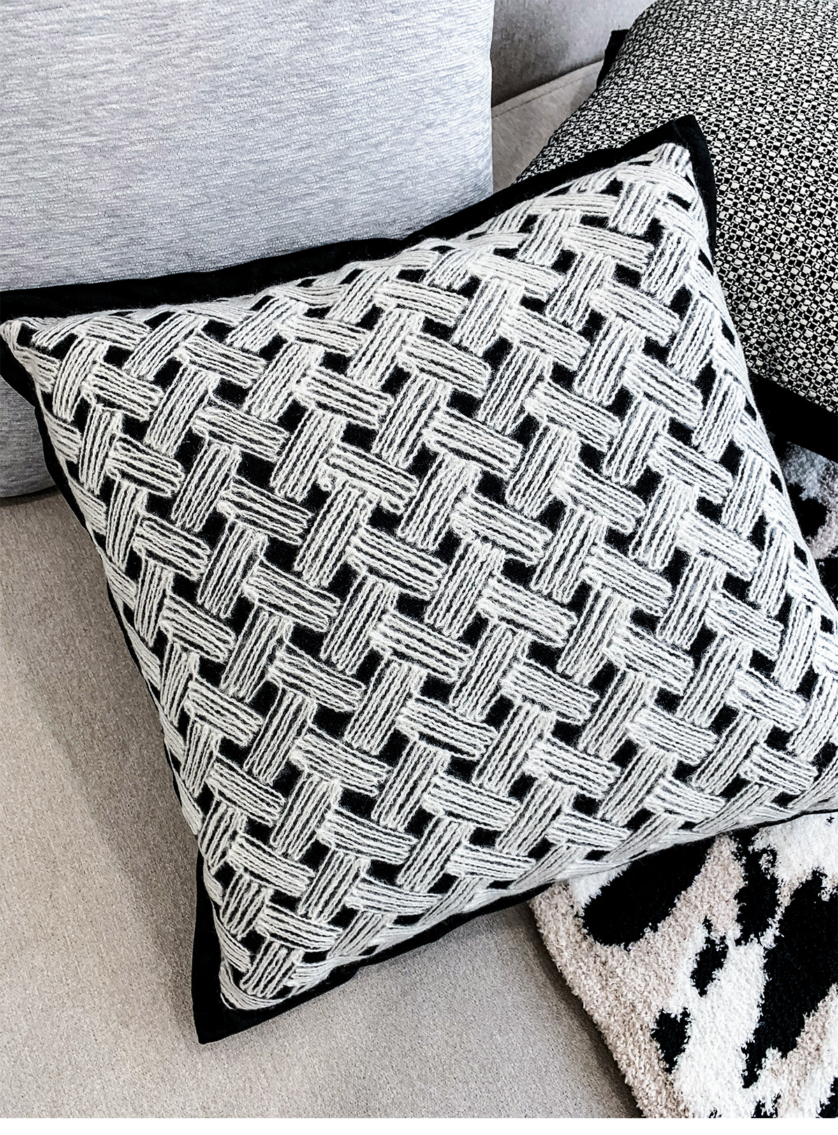 跨境亚马逊家居客厅沙发靠枕床头靠垫背ins风现代简约沙发抱枕套详情27