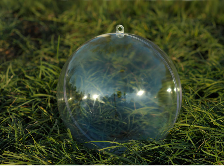 Wedding products: Large-sized festival decoration transparent plastic balls, acrylic hollow Christmas balls, transparent plastic round balls, decorative hanging balls pic 20